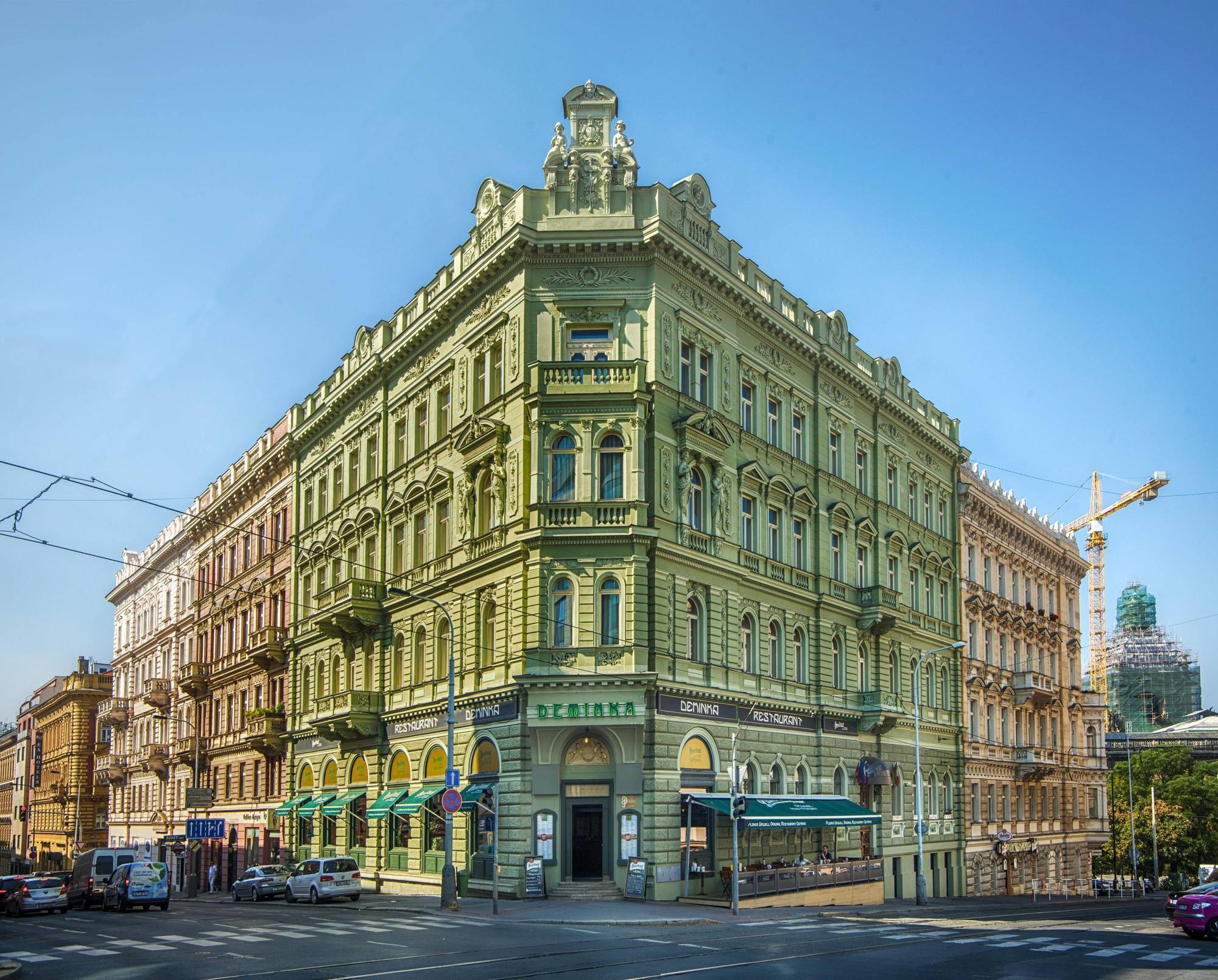 Deminka Palace Praha Bagian luar foto